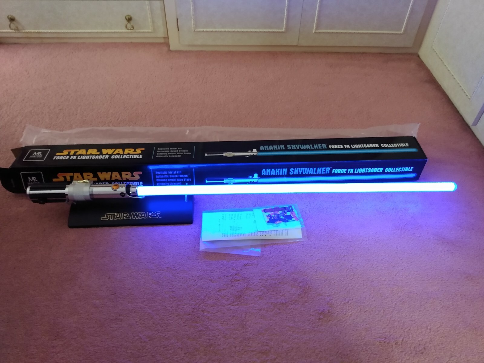 Мой Anakin Skywalker Force FX LightSaber