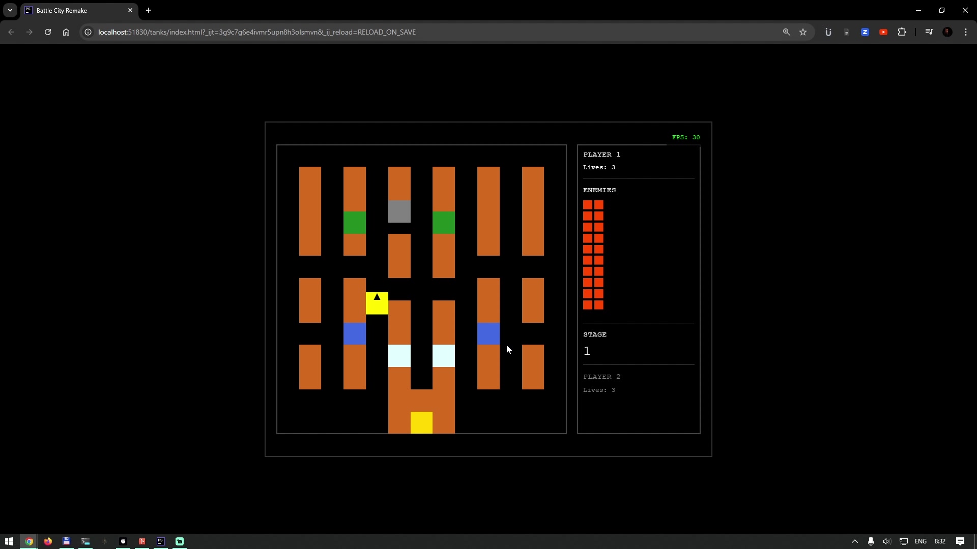 Battle City на JavaScript