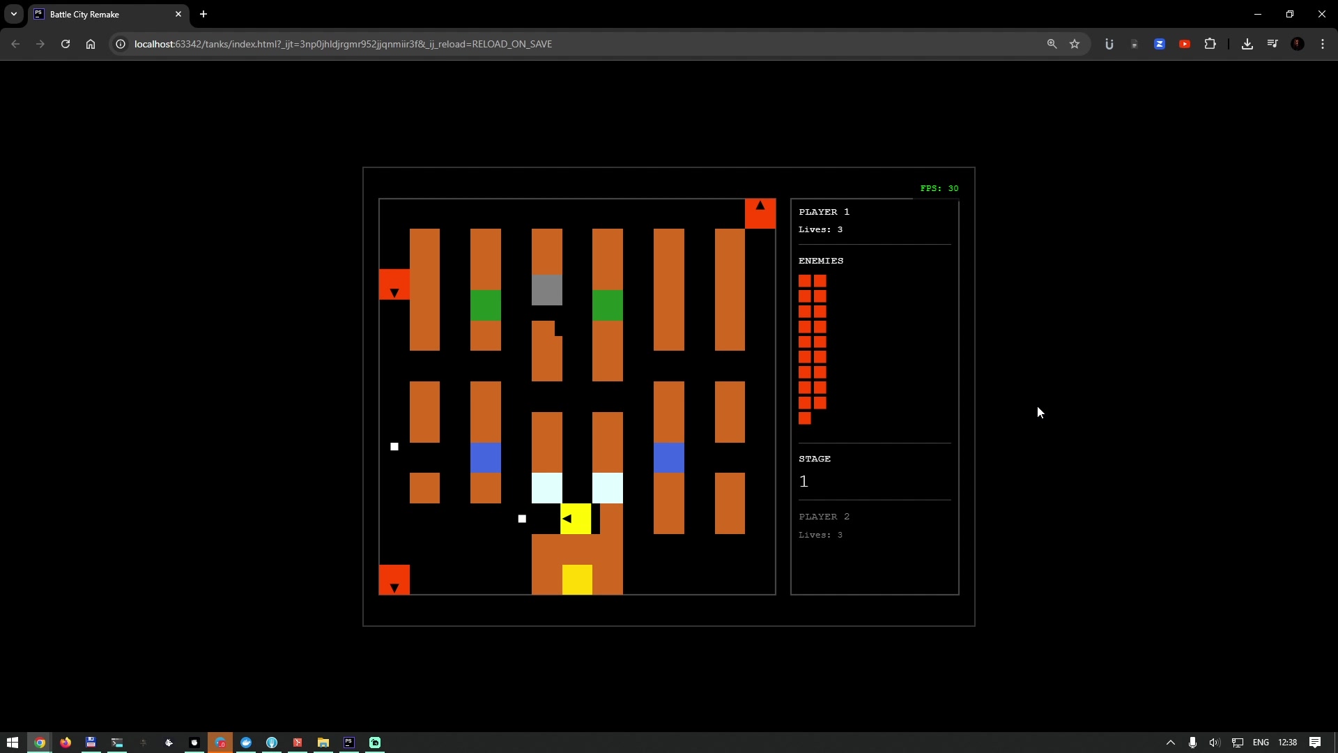 Battle city на Javascript | Уничтожение базы и спавн врагов