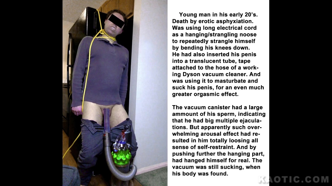 Аутоэротическое удушение.