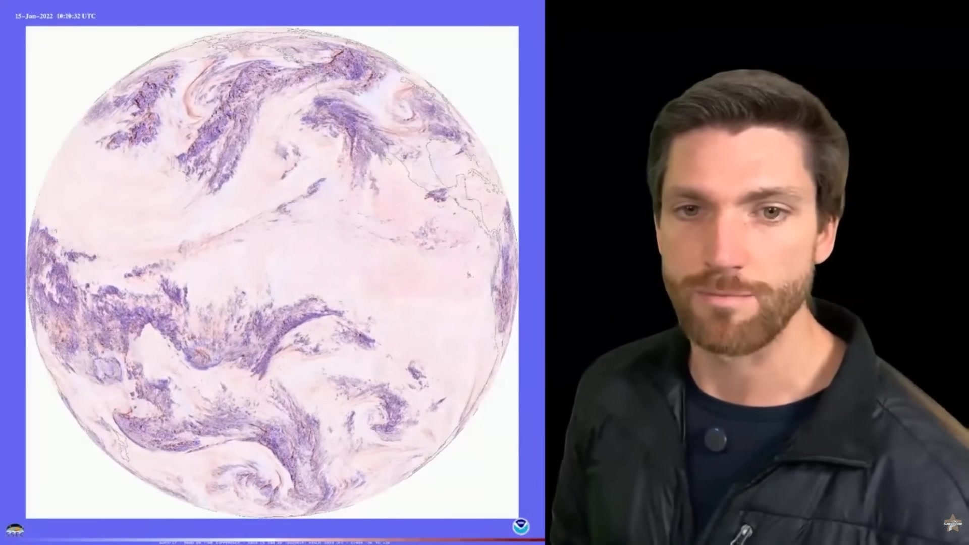 Извержение Хунга Тонга 15 января 2022