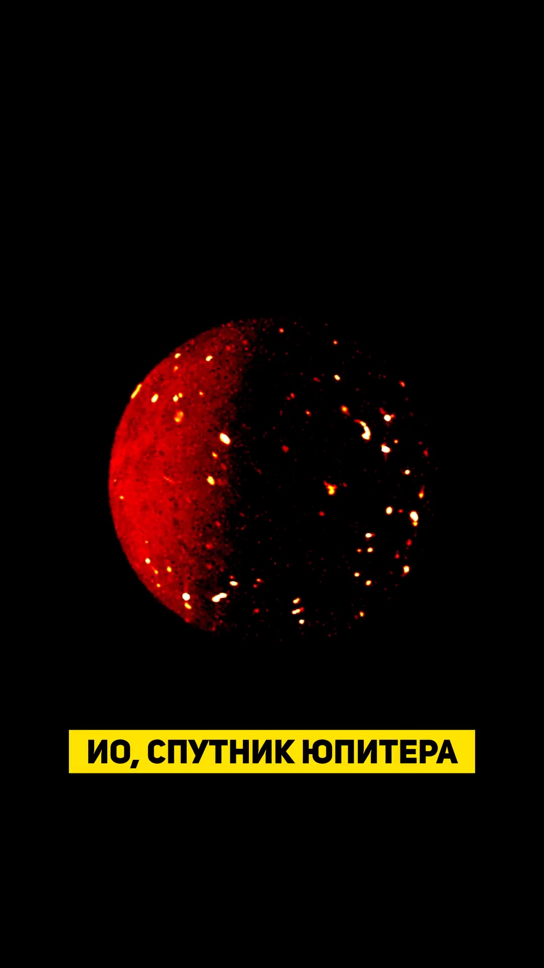 Вулканы спутника Ио