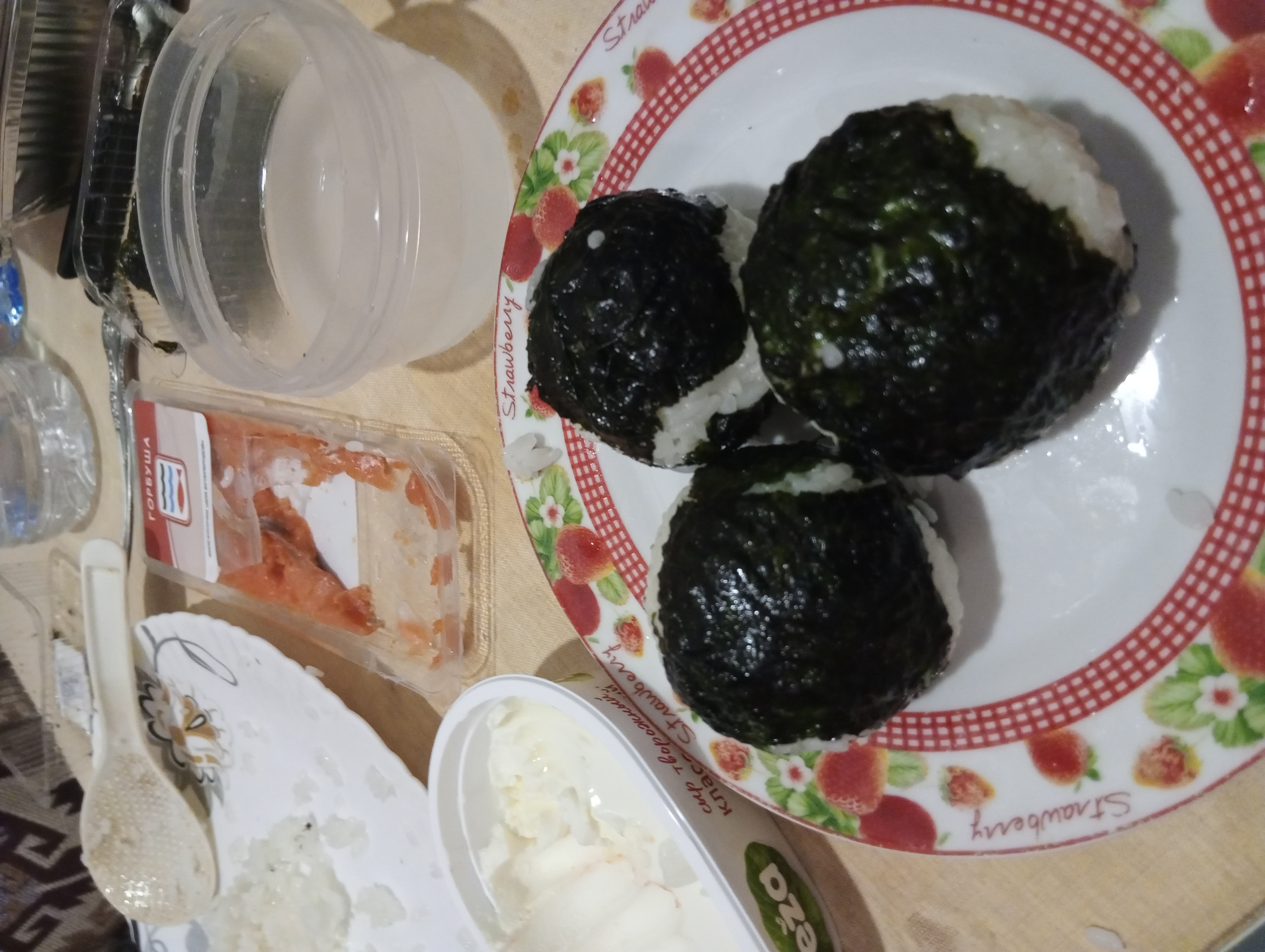 Онигирьки голыми руками